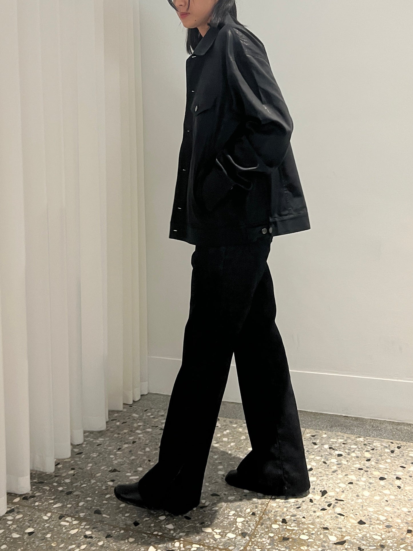 arc us arkus 光澤牛仔外套