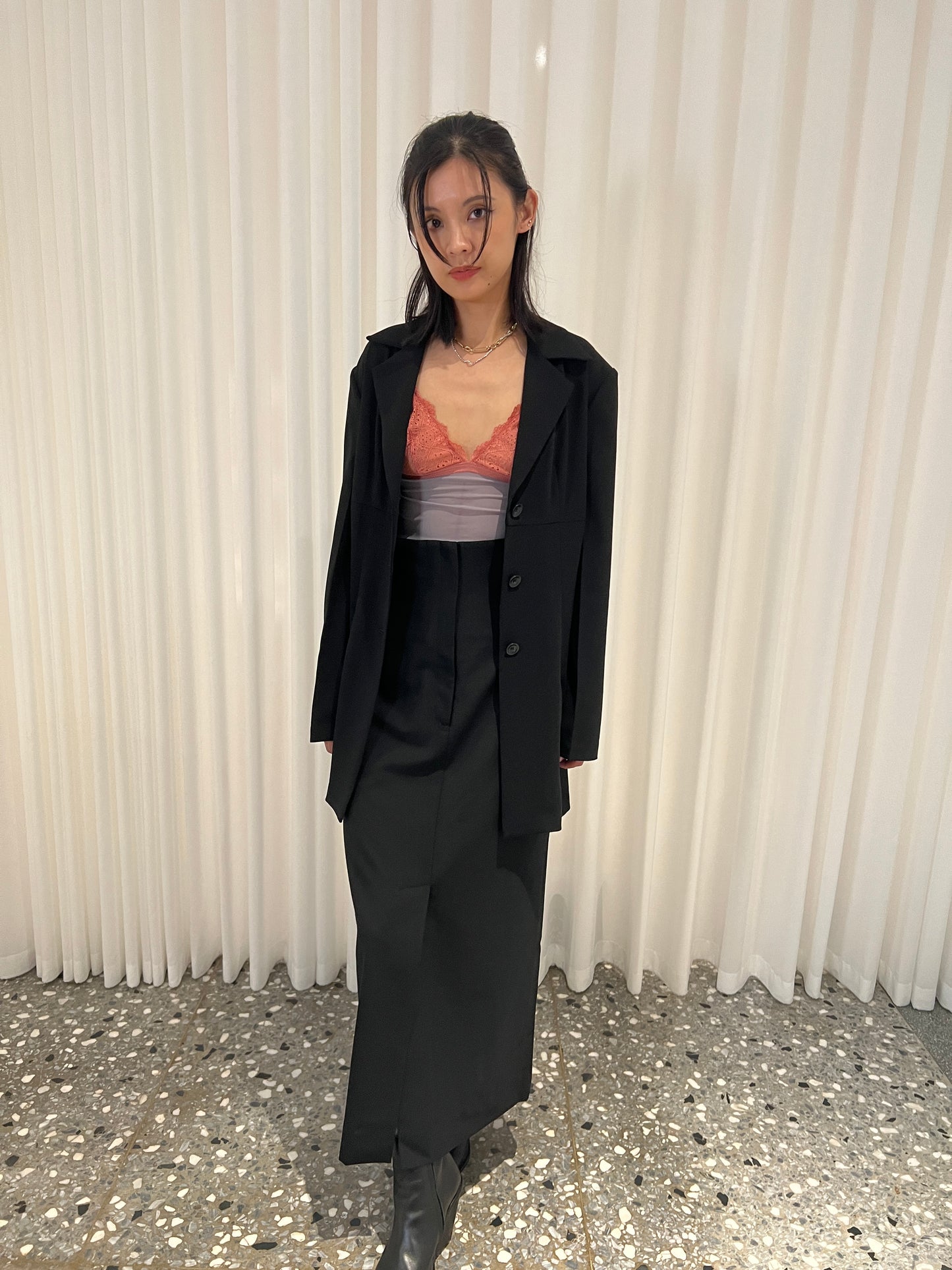 arc us arkus 弧線高腰裙