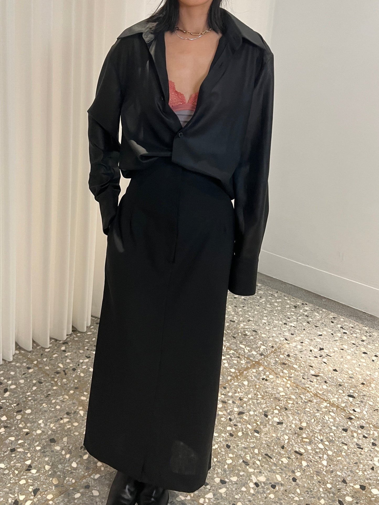 arc us arkus 弧線高腰裙